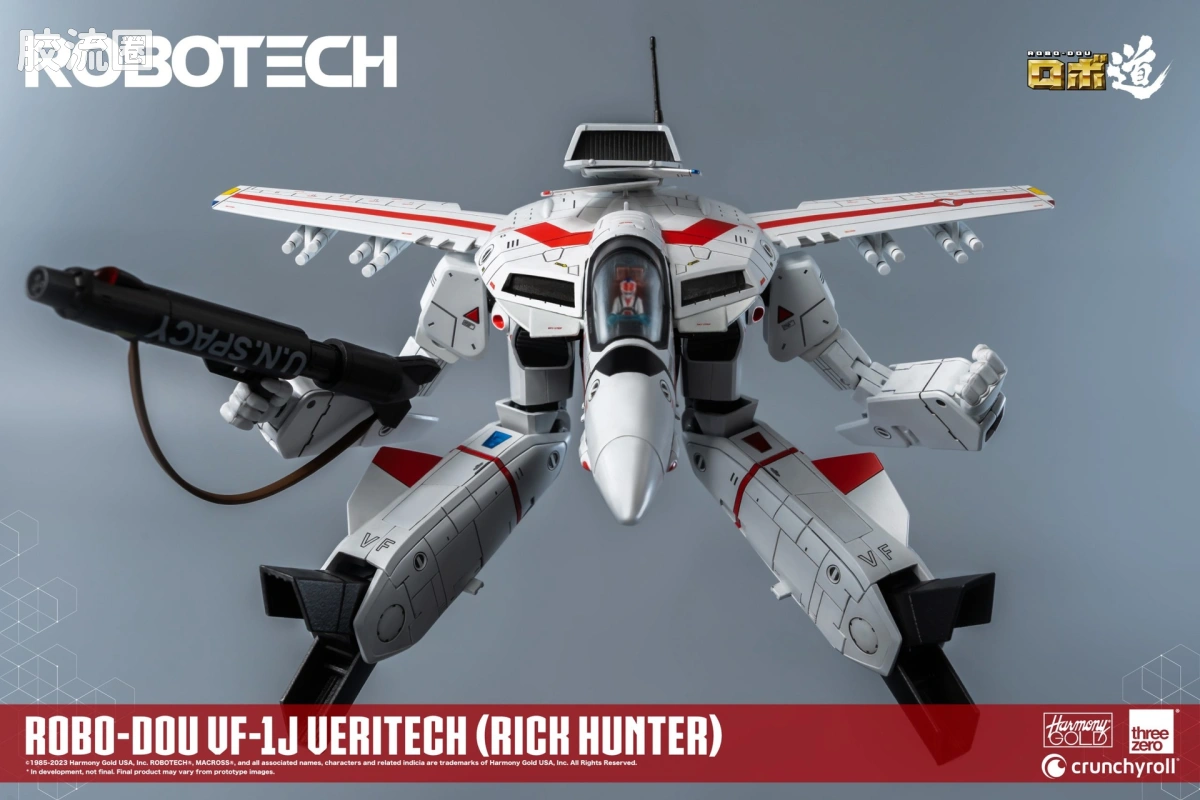 threezero机甲 ROBO道系列 VF-1J Veritech(瑞克·亨特机) - 图片