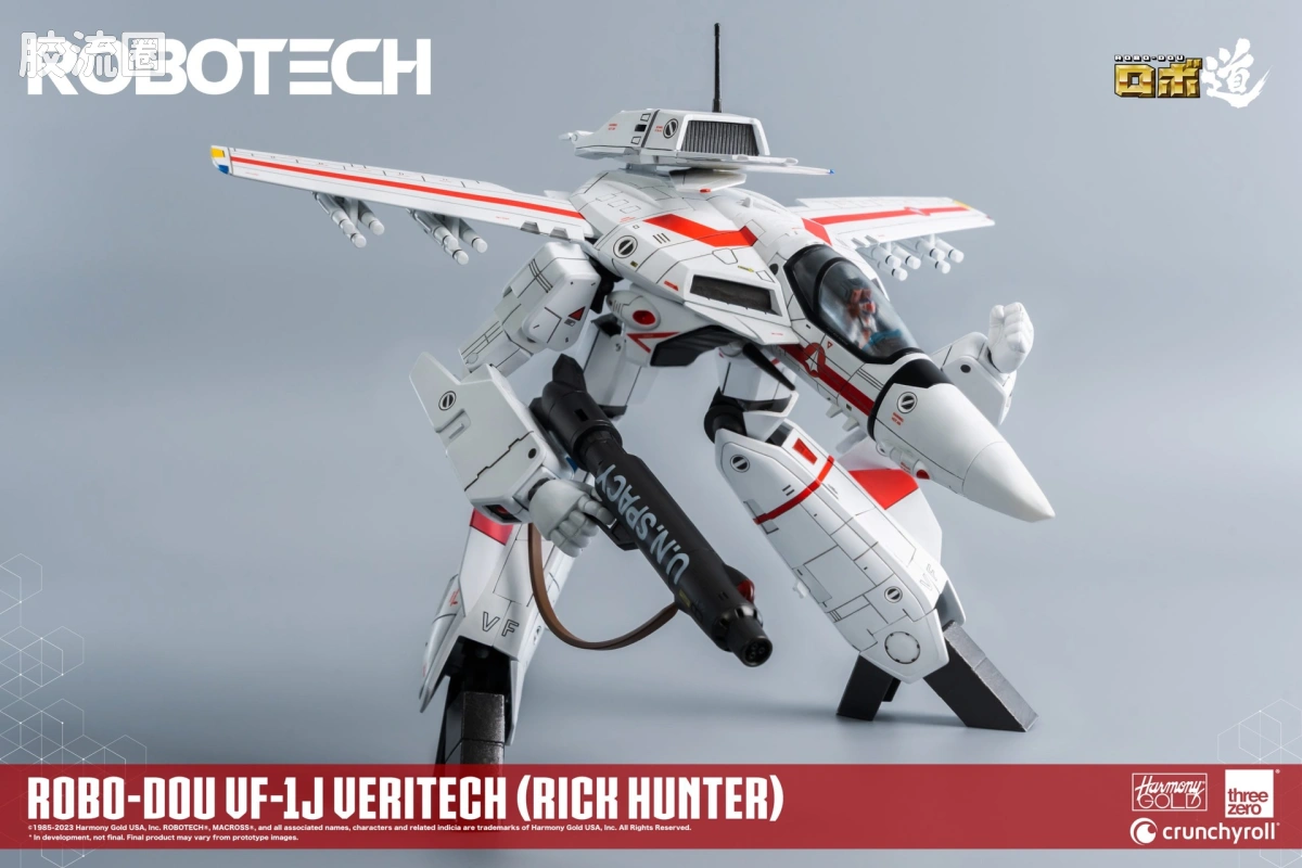 threezero机甲 ROBO道系列 VF-1J Veritech(瑞克·亨特机) - 图片