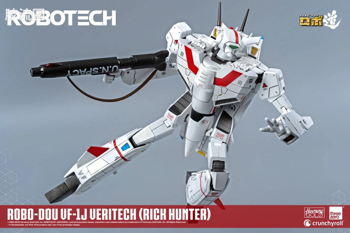 threezero机甲 ROBO道系列 VF-1J Veritech(瑞克·亨特机) - 图片