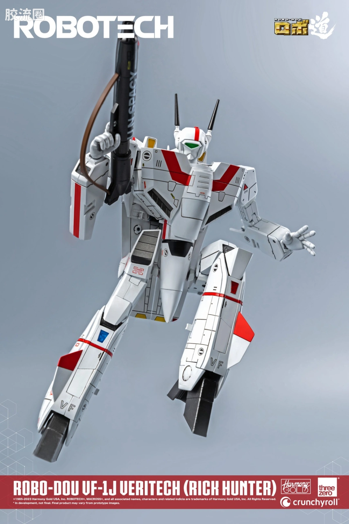 threezero机甲 ROBO道系列 VF-1J Veritech(瑞克·亨特机) - 图片