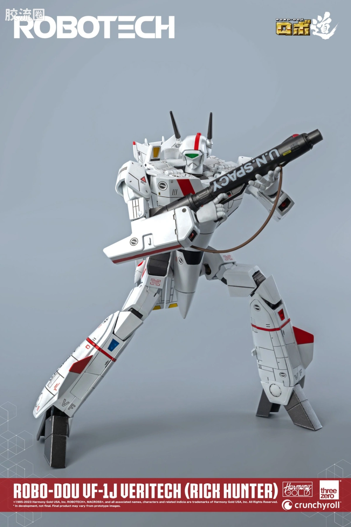threezero机甲 ROBO道系列 VF-1J Veritech(瑞克·亨特机) - 图片