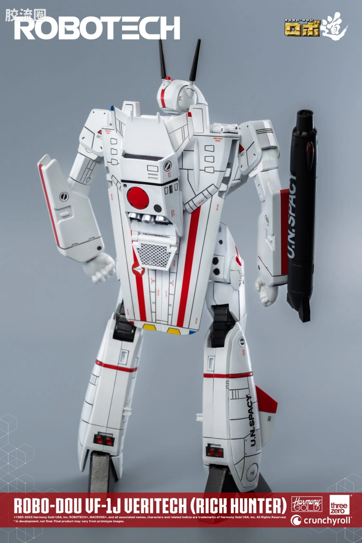 threezero机甲 ROBO道系列 VF-1J Veritech(瑞克·亨特机) - 图片