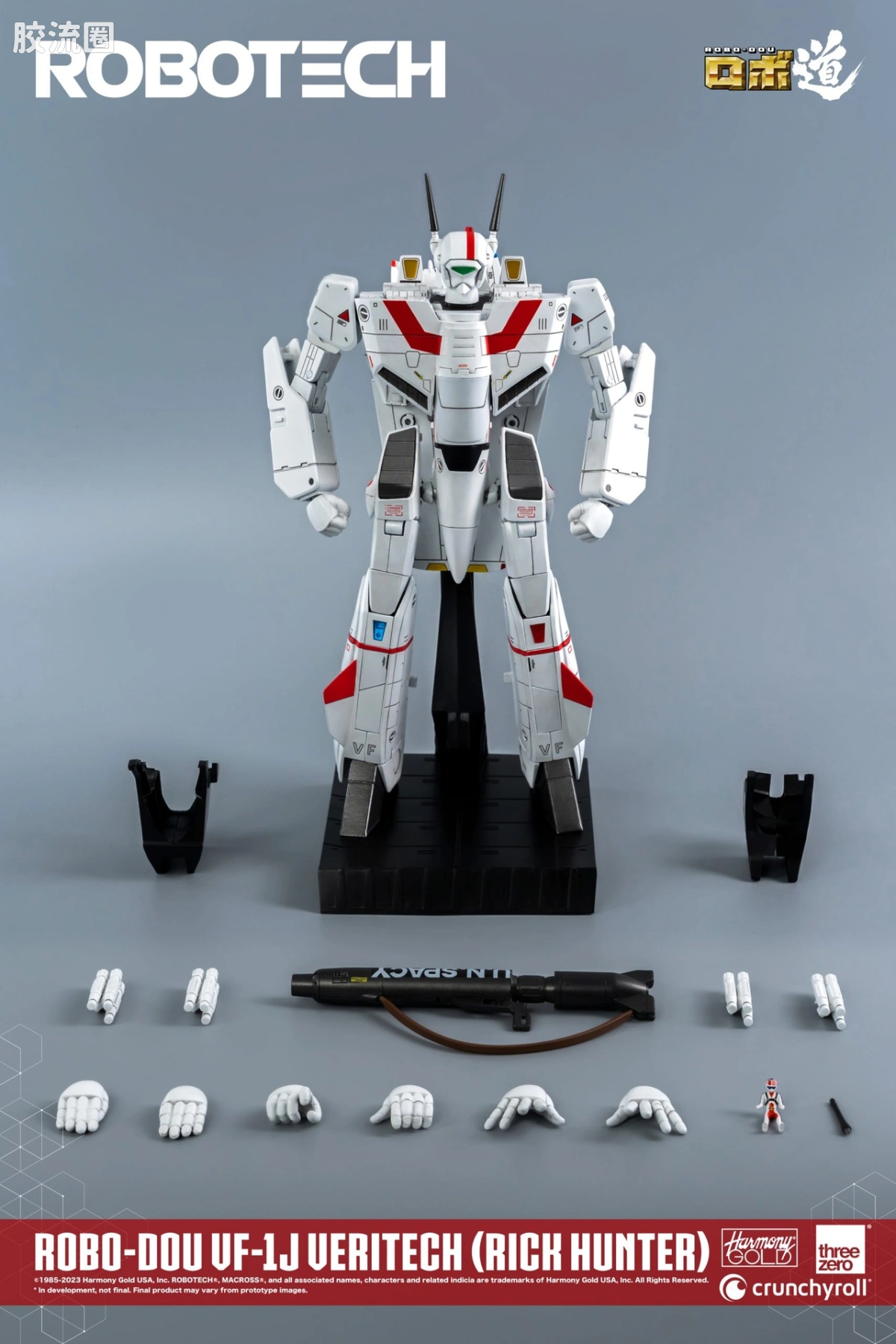 threezero机甲 ROBO道系列 VF-1J Veritech(瑞克·亨特机) - 图片
