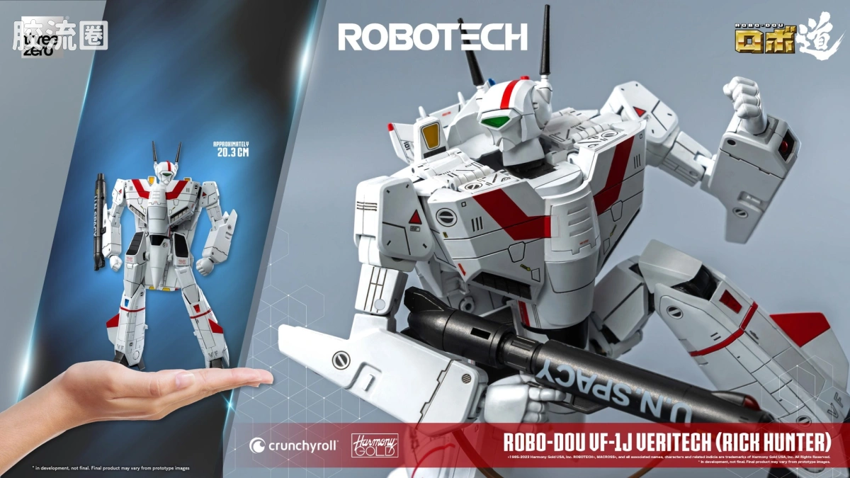 threezero机甲 ROBO道系列 VF-1J Veritech(瑞克·亨特机) - 图片