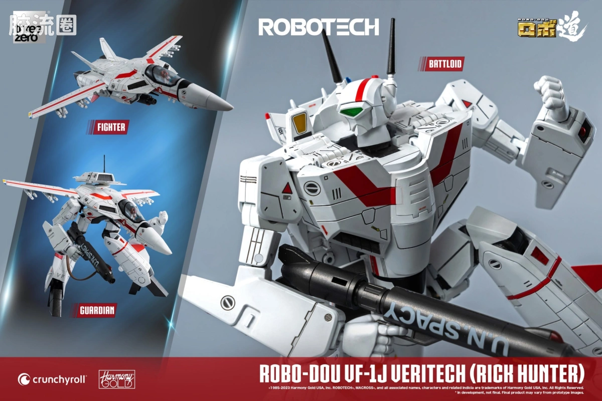 threezero机甲 ROBO道系列 VF-1J Veritech(瑞克·亨特机) - 图片