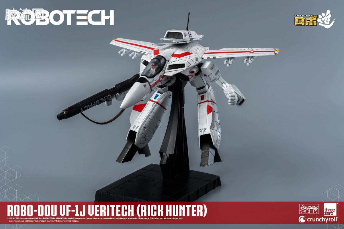 threezero机甲 ROBO道系列 VF-1J Veritech(瑞克·亨特机) - 图片