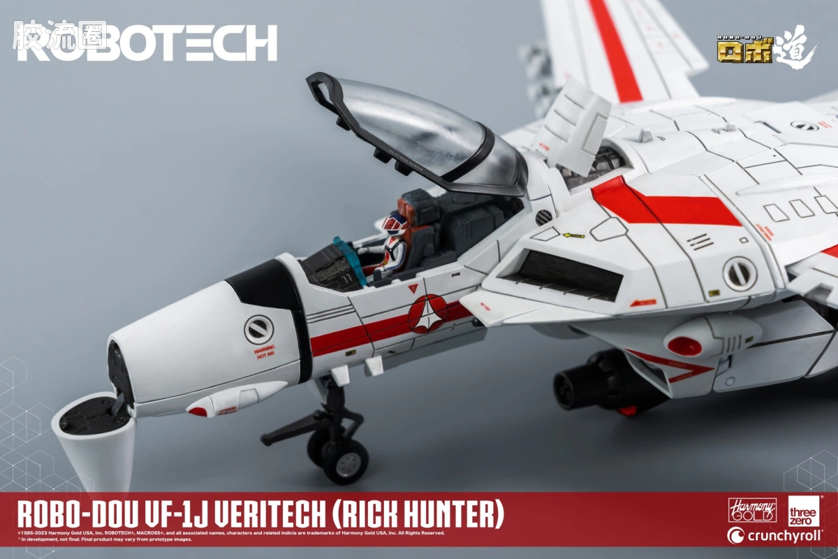 threezero机甲 ROBO道系列 VF-1J Veritech(瑞克·亨特机) - 图片