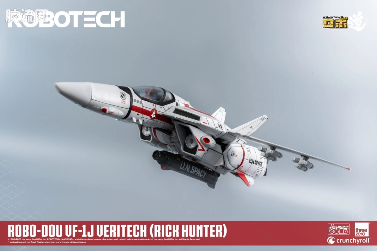 threezero机甲 ROBO道系列 VF-1J Veritech(瑞克·亨特机) - 图片