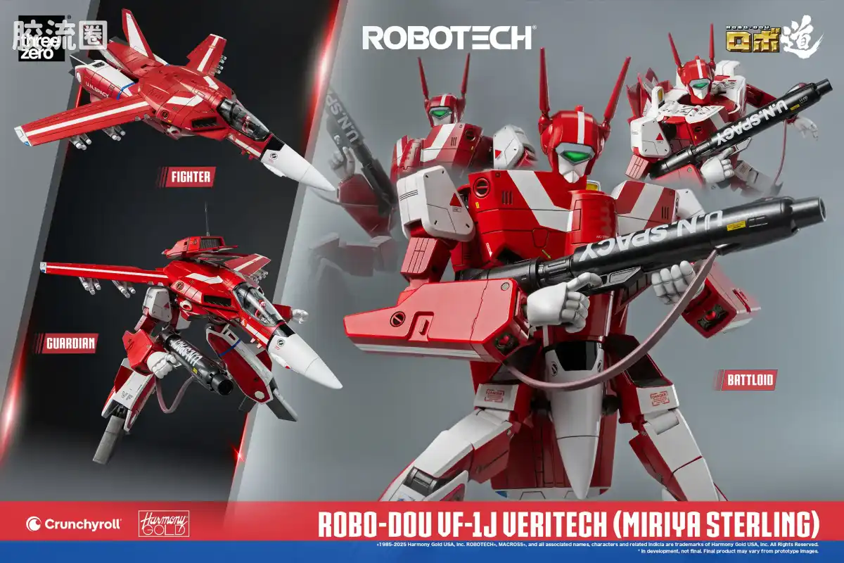 threezero机甲 ROBO道系列 VF-1J 女武神 (米莉亚·斯特林机) - 图片