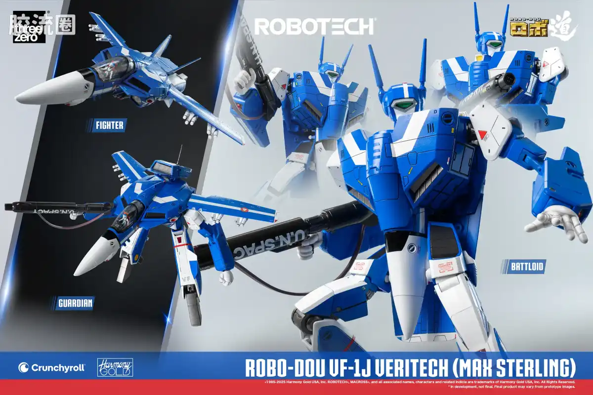 threezero机甲 ROBO道系列 VF-1J 女武神 (麦克斯·斯特林机) - 图片
