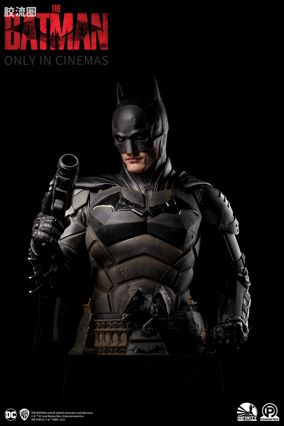 开天工作室 日系手办&雕像系列 DC / 正义联盟 《新蝙蝠侠》 新蝙蝠侠 1/1半身像 - 图片
