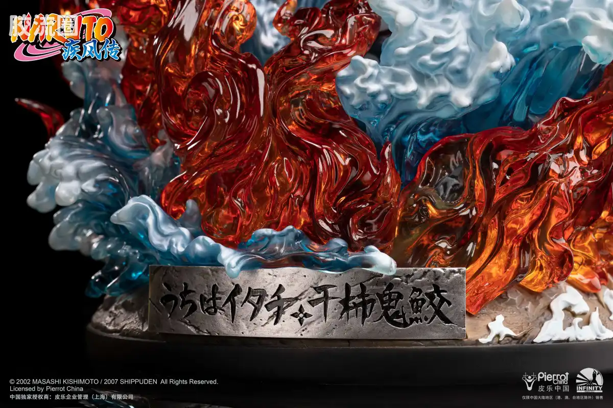 开天工作室 日系手办&雕像系列 火影忍者：疾风传 《火影忍者：疾风传》 鬼鲛&鼬 - 图片