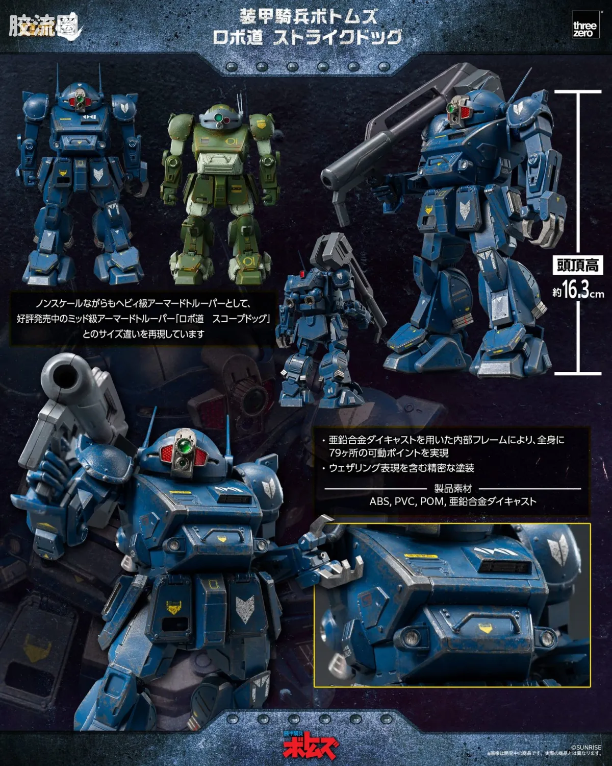 threezero机甲 ROBO道系列 强袭犬 - 图片
