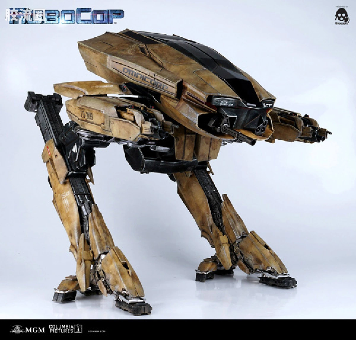 threezero机甲 机械战警 ED-209 Desert yellow version - 图片