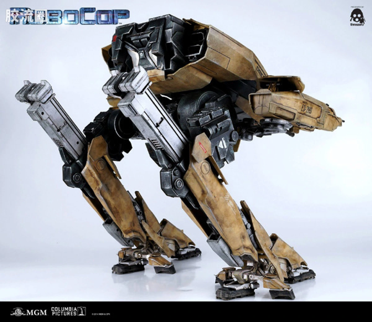threezero机甲 机械战警 ED-209 Desert yellow version - 图片