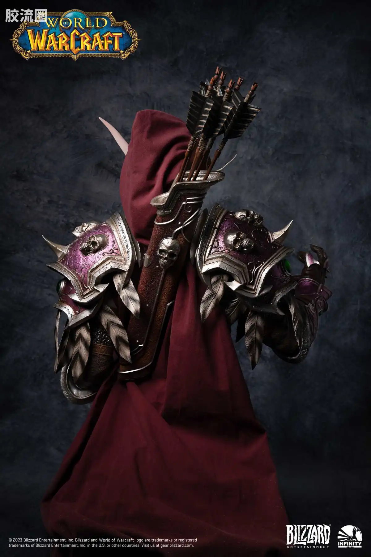 开天工作室 日系手办&雕像系列 魔兽世界 《魔兽世界》希尔瓦娜斯·风行者 1/1半身像 - 图片