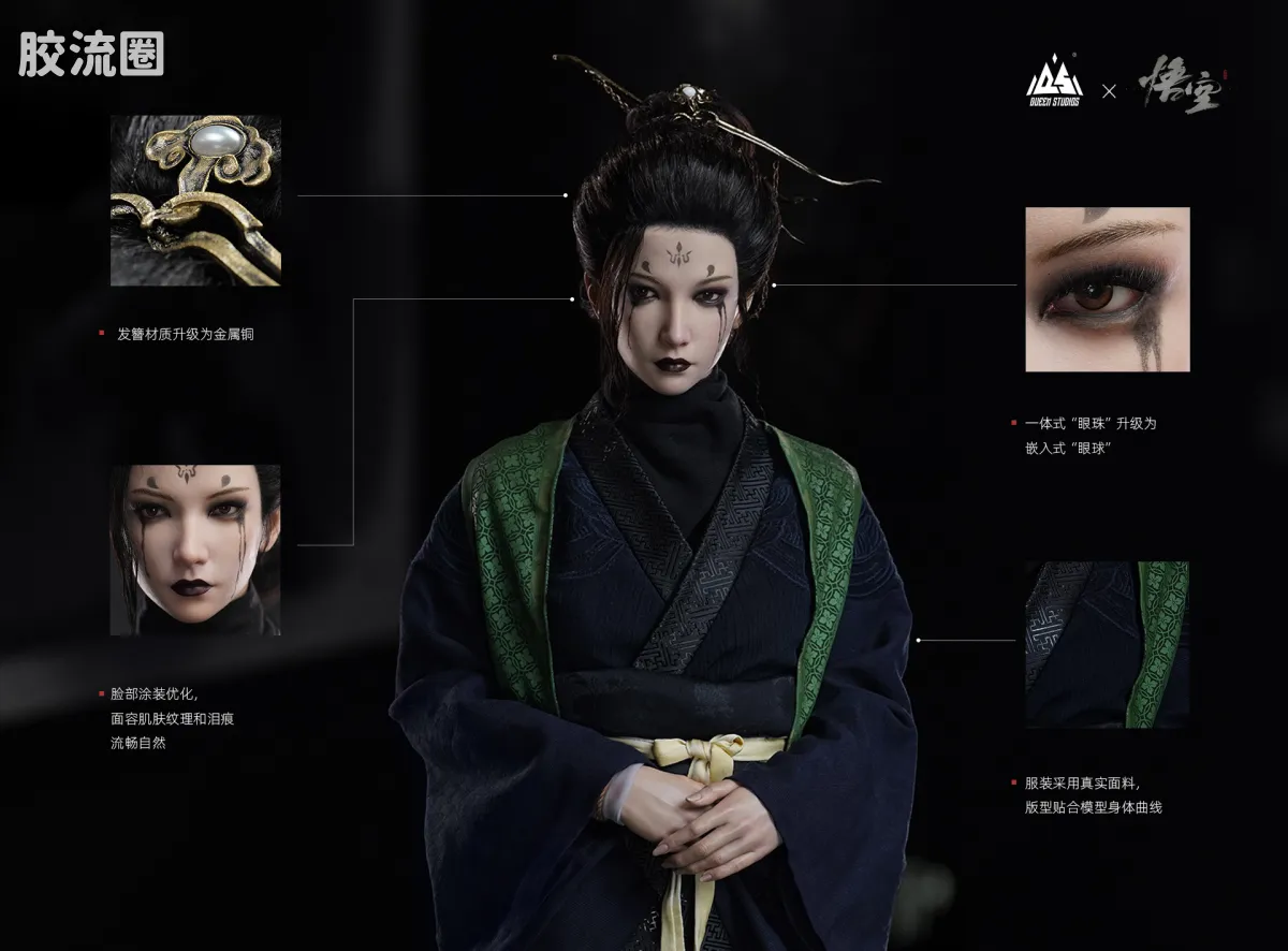 Queen Studios雕像系列 1/3雕像 《黑神话：悟空》四姐1/3全身像 - 图片