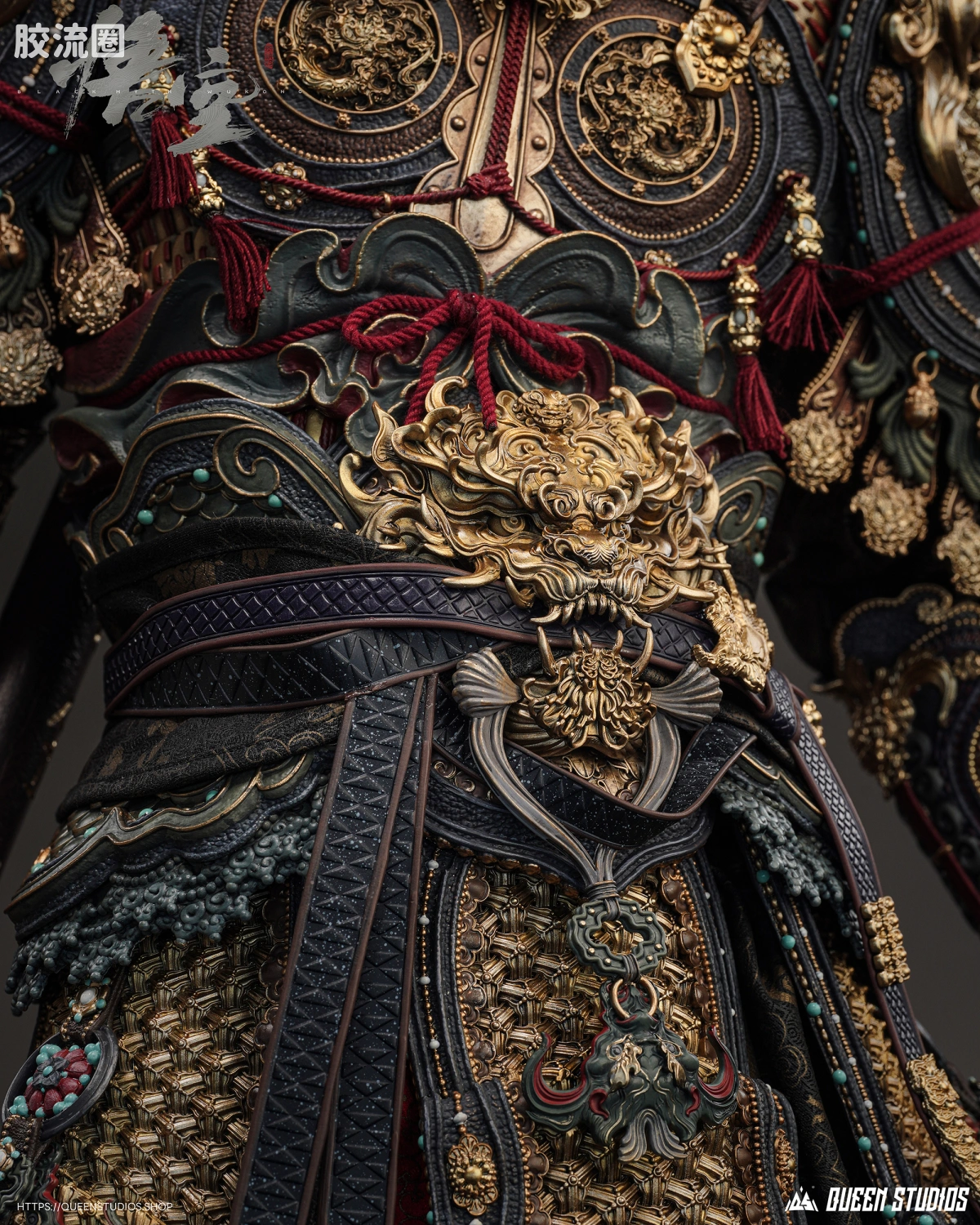 Queen Studios雕像系列 1/3雕像 《黑神话：悟空》天命人·大圣金甲1/3全身像 - 图片