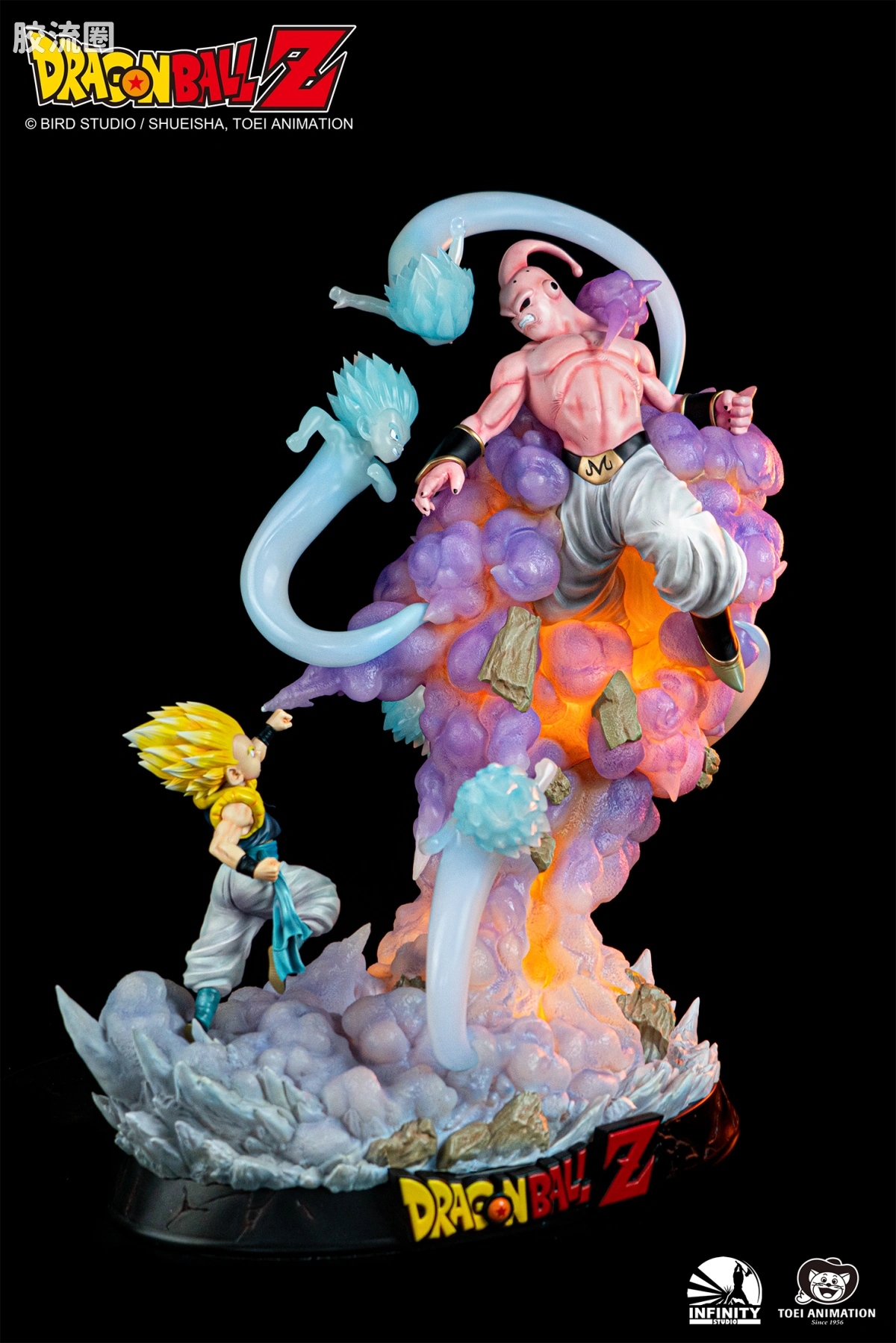 开天工作室 日系手办&雕像系列 龙珠Z 龙珠Z 悟天克斯vs魔人布欧 - 图片