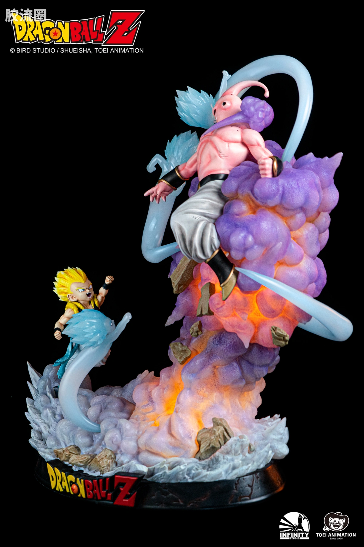 开天工作室 日系手办&雕像系列 龙珠Z 龙珠Z 悟天克斯vs魔人布欧 - 图片
