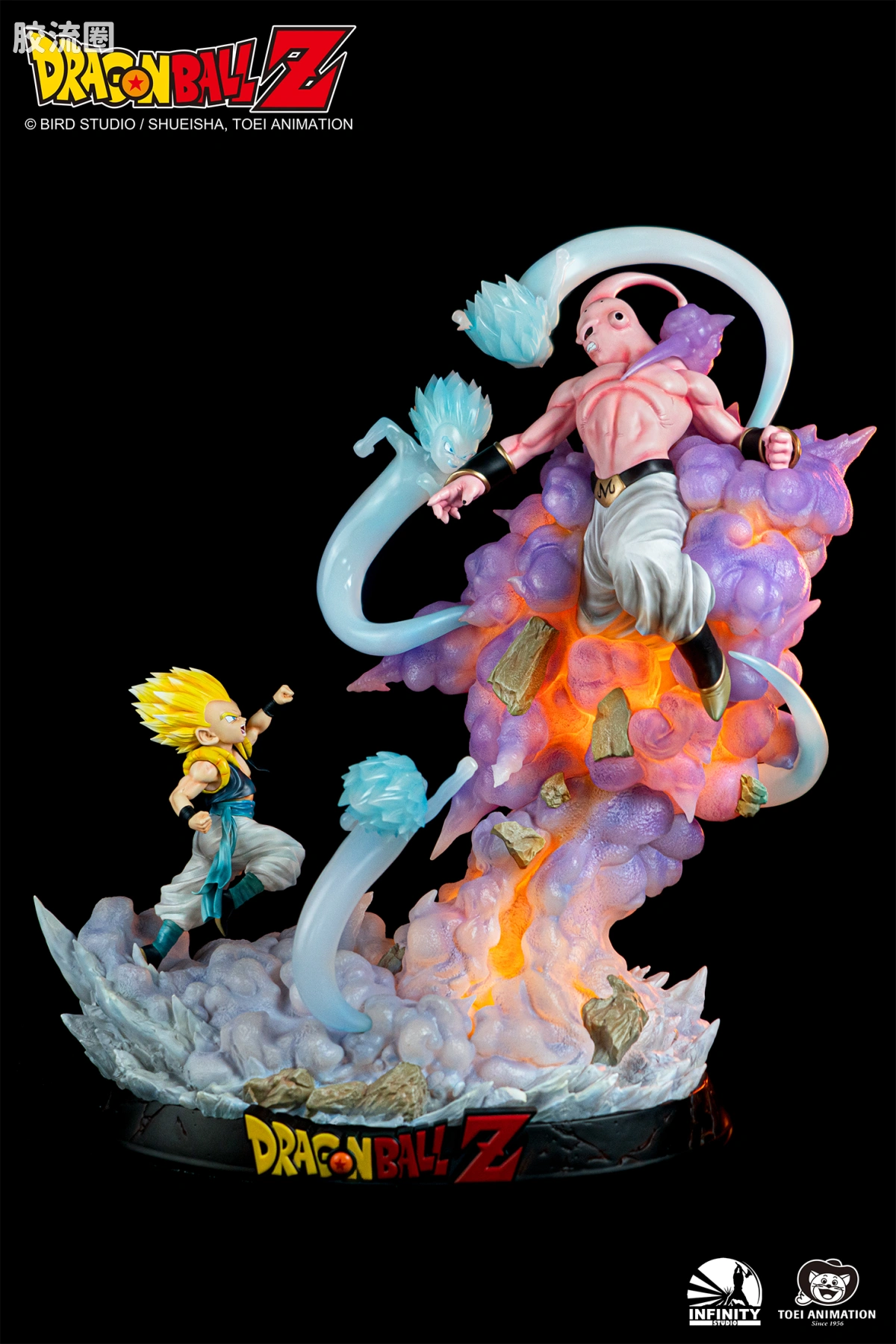 开天工作室 日系手办&雕像系列 龙珠Z 龙珠Z 悟天克斯vs魔人布欧 - 图片