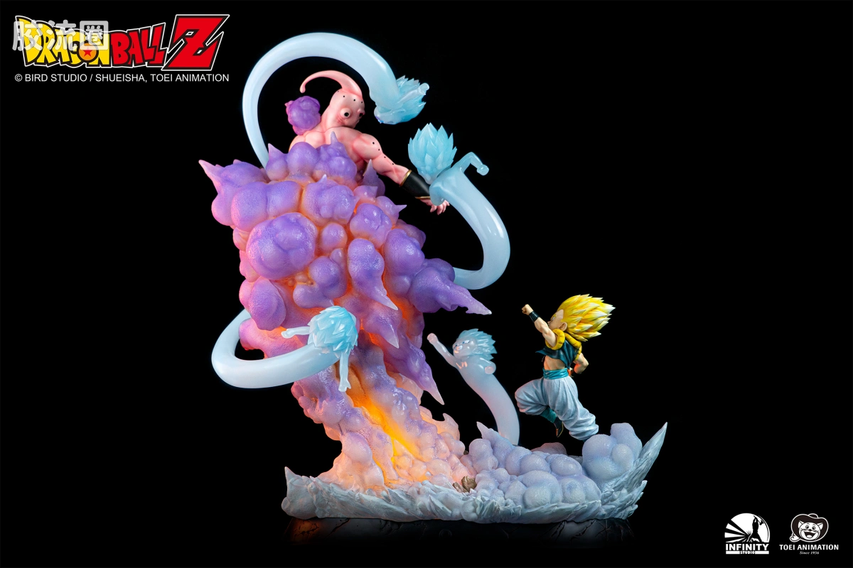 开天工作室 日系手办&雕像系列 龙珠Z 龙珠Z 悟天克斯vs魔人布欧 - 图片
