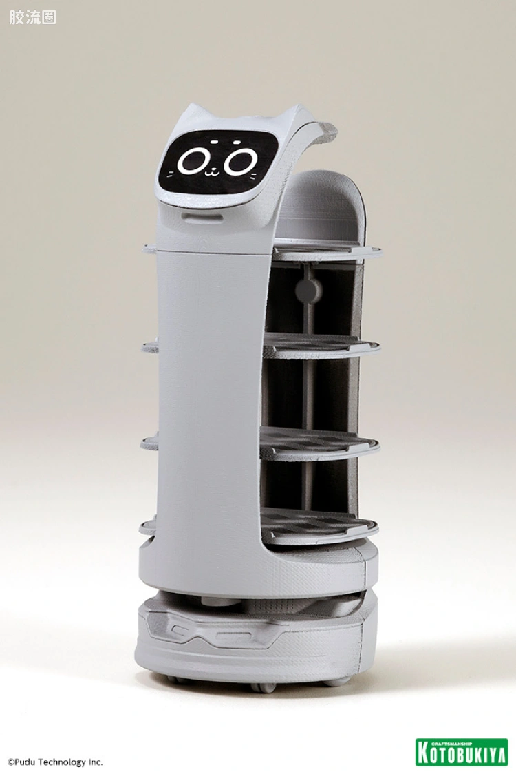 寿屋综合拼装模型系列 寿屋民用模型系列 「BellaBot」萌系猫咪送餐机器人