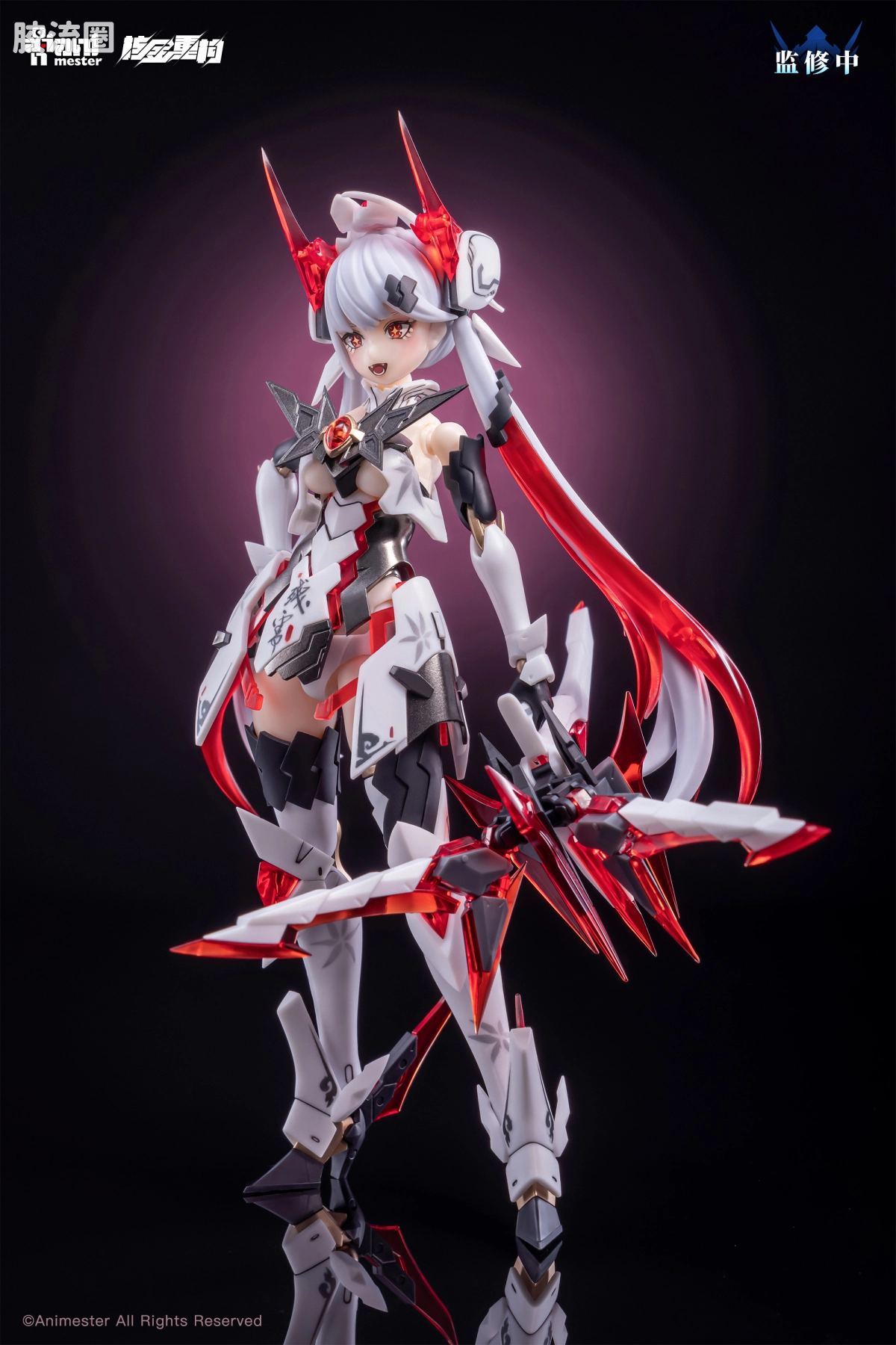 「紫微星·白」白蛇机娘 1/12