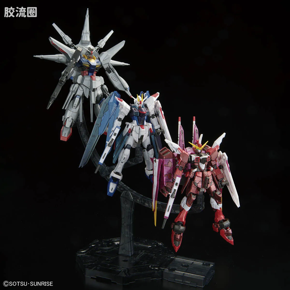 RG 其他限定版 <机动战士高达SEED> 20周年纪念MS套装[金属色] - 图片
