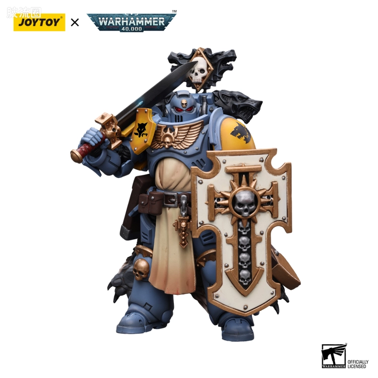 JOYTOY x 战锤40K 太空野狼 【3.0】太空野狼剑卫老兵