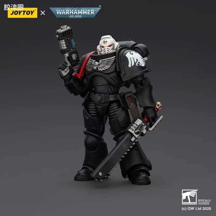 JOYTOY x 战锤40K null 【3.0】暗鸦守卫 仲裁者军士亚山
