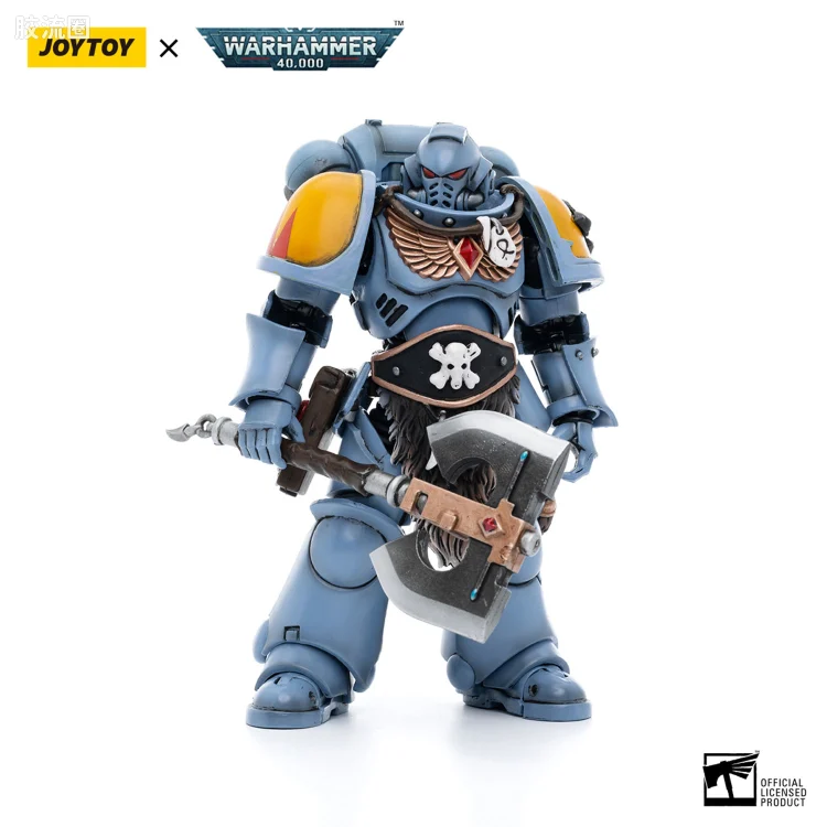 JOYTOY x 战锤40K 太空野狼 【3.0复刻】太空野狼 西格瑞石盾 利爪小队