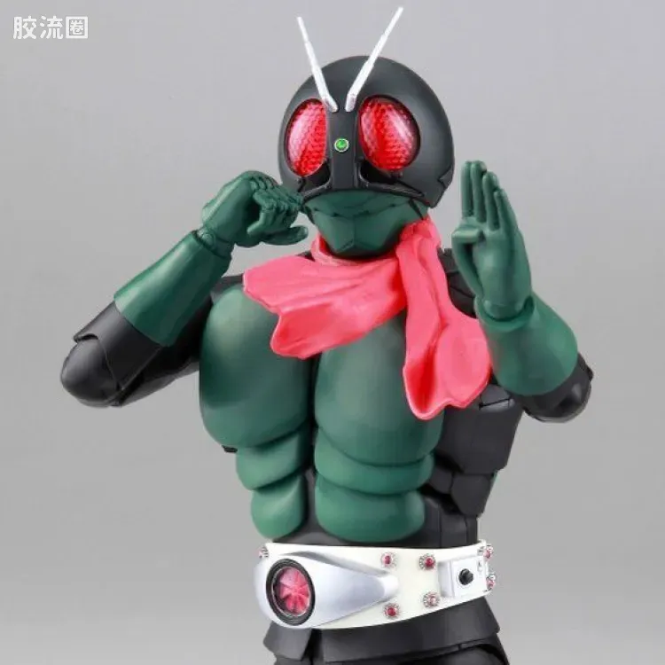 Figure-rise系列&其它万代人形拼装综合 MG FIGURE‐RISE 普通版 假面骑士1号 樱岛配色Ver. - 图片