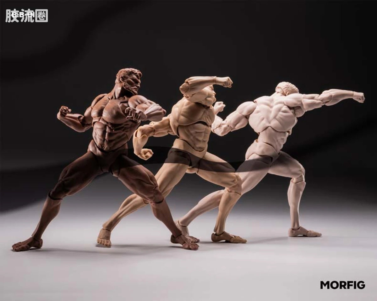 MORFIG 1/12可动人偶系列 null 男素体β1/12可动人偶 - 图片