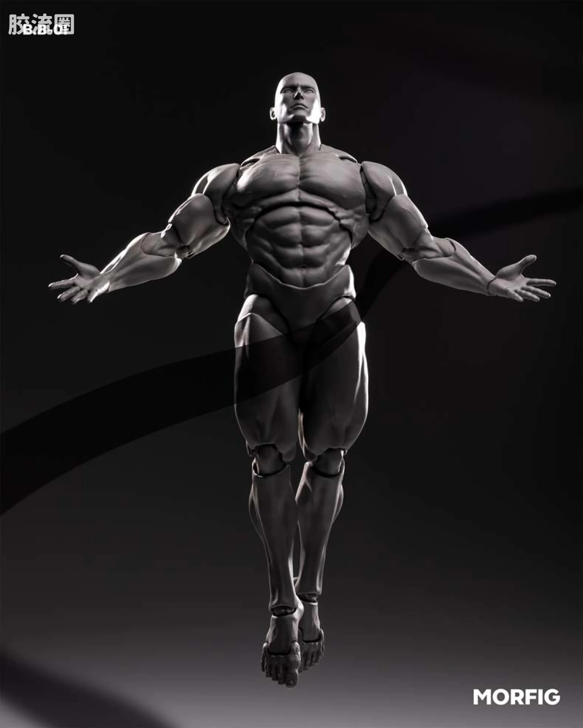 MORFIG 1/12可动人偶系列 null 男素体β1/12可动人偶 - 图片