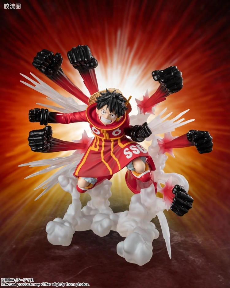 Figuarts ZERO 超激战-EXTRA BATTLE系列 蒙奇·D·路飞 -橡胶鹰枪乱打- - 图片
