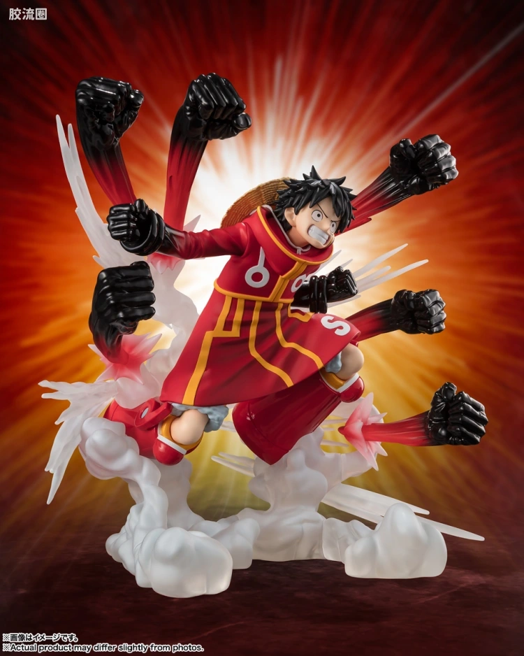 Figuarts ZERO 超激战-EXTRA BATTLE系列 蒙奇·D·路飞 -橡胶鹰枪乱打- - 图片