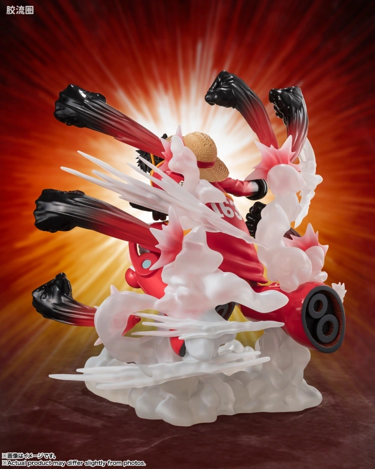 Figuarts ZERO 超激战-EXTRA BATTLE系列 蒙奇·D·路飞 -橡胶鹰枪乱打- - 图片