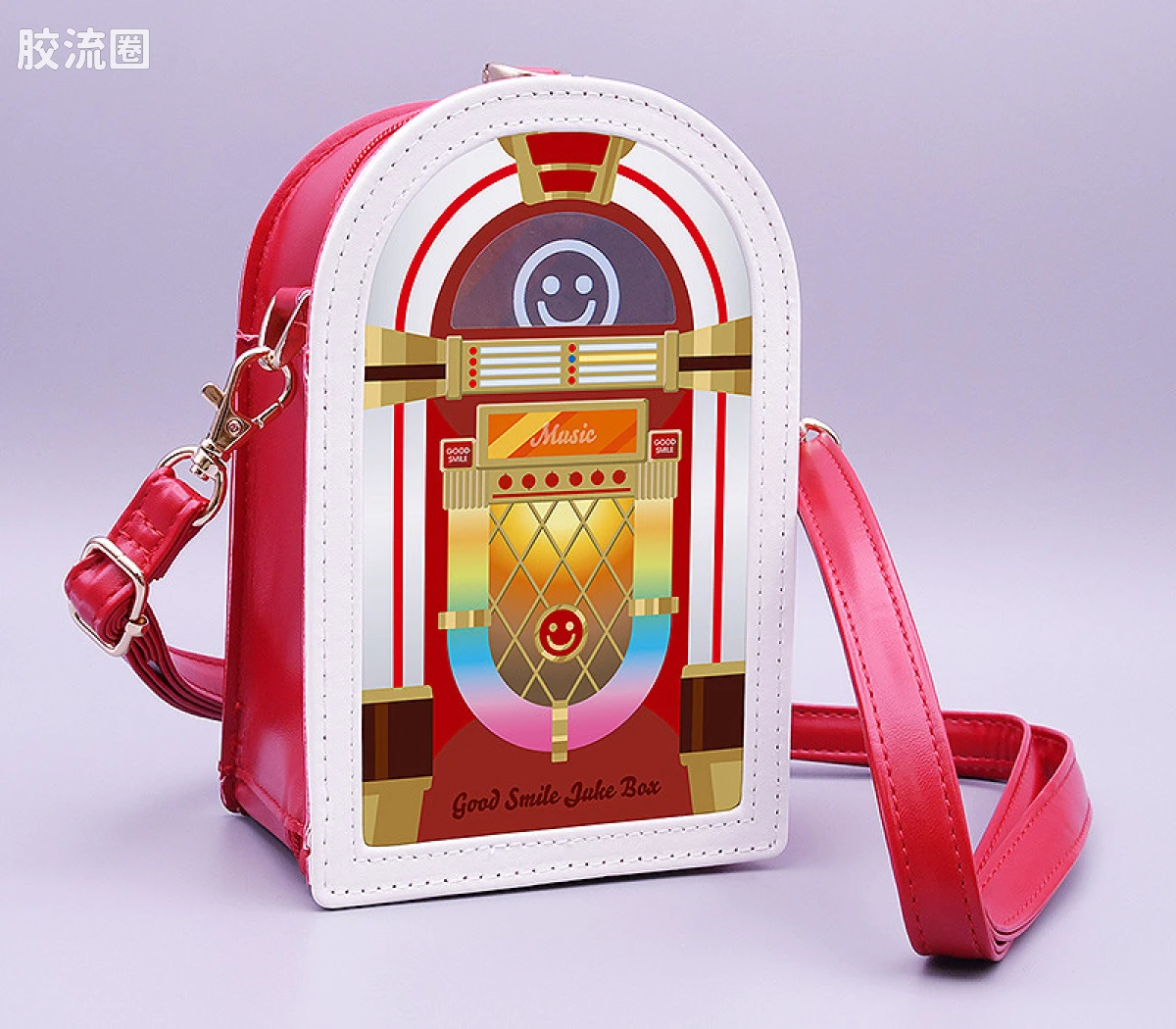 Nendoroid(粘土人) 随身包 粘土娃专用随身包 NEO JukeBox RED/MINT - 图片