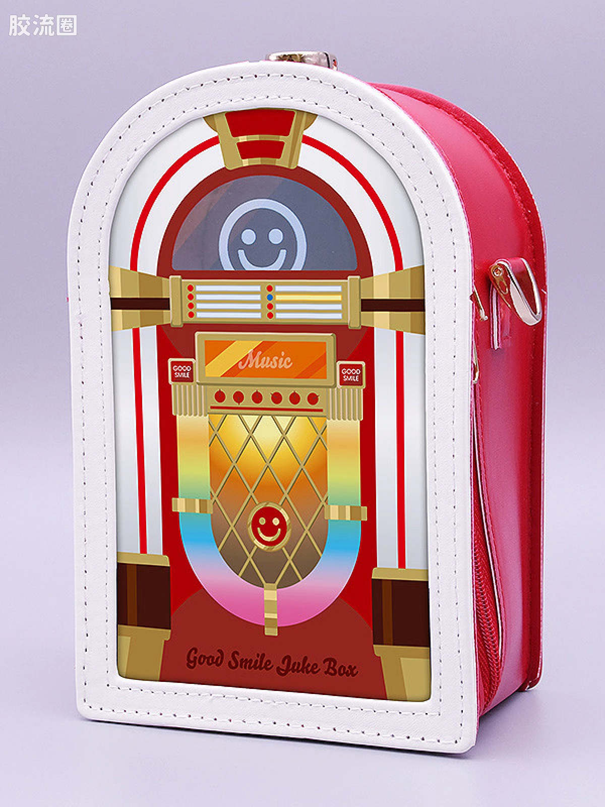 Nendoroid(粘土人) 随身包 粘土娃专用随身包 NEO JukeBox RED/MINT - 图片