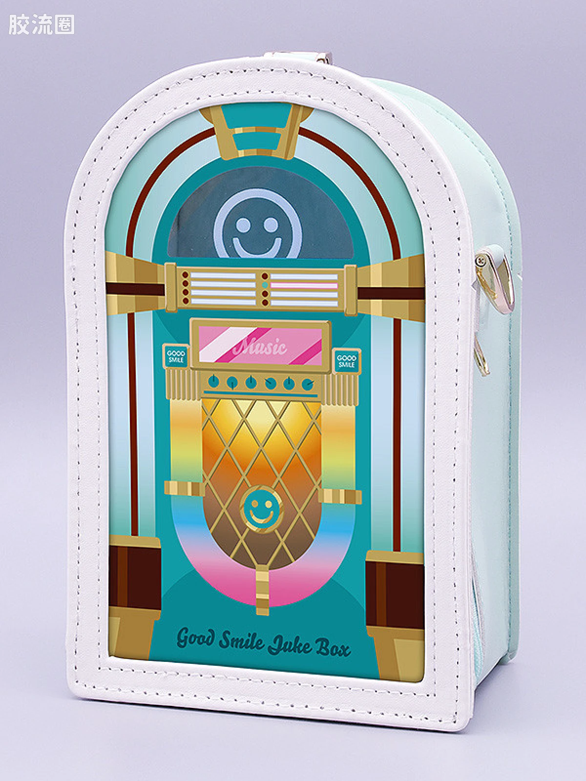 Nendoroid(粘土人) 随身包 粘土娃专用随身包 NEO JukeBox RED/MINT - 图片