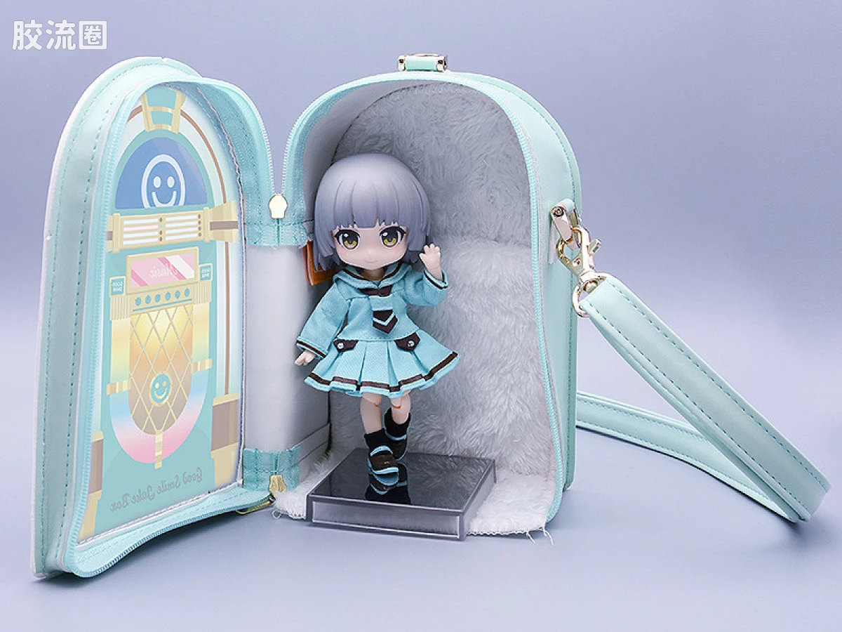 Nendoroid(粘土人) 随身包 粘土娃专用随身包 NEO JukeBox RED/MINT - 图片