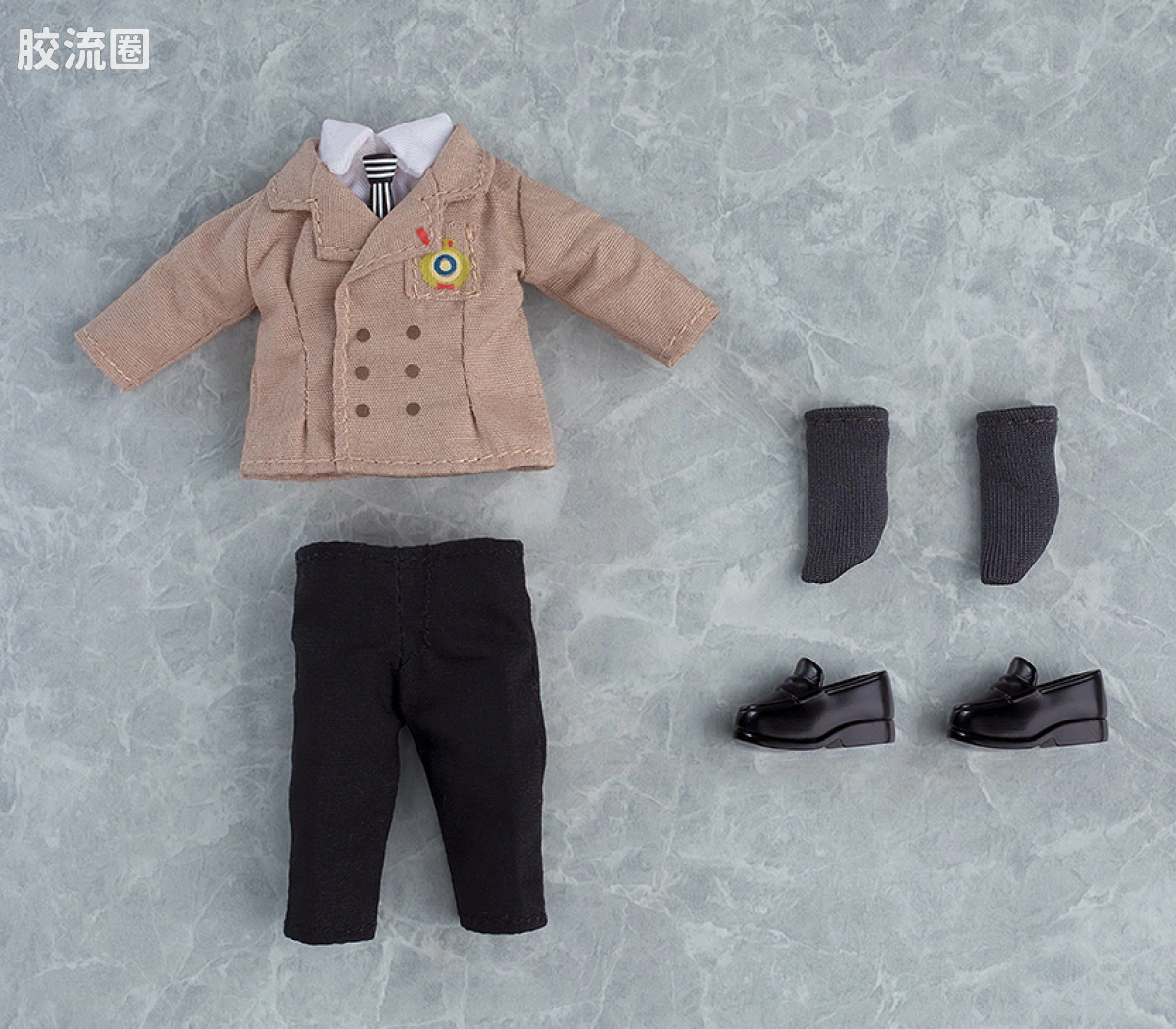 Nendoroid(粘土人) 粘土娃配件系列 服装套组 明智吾郎 制服Ver. - 图片