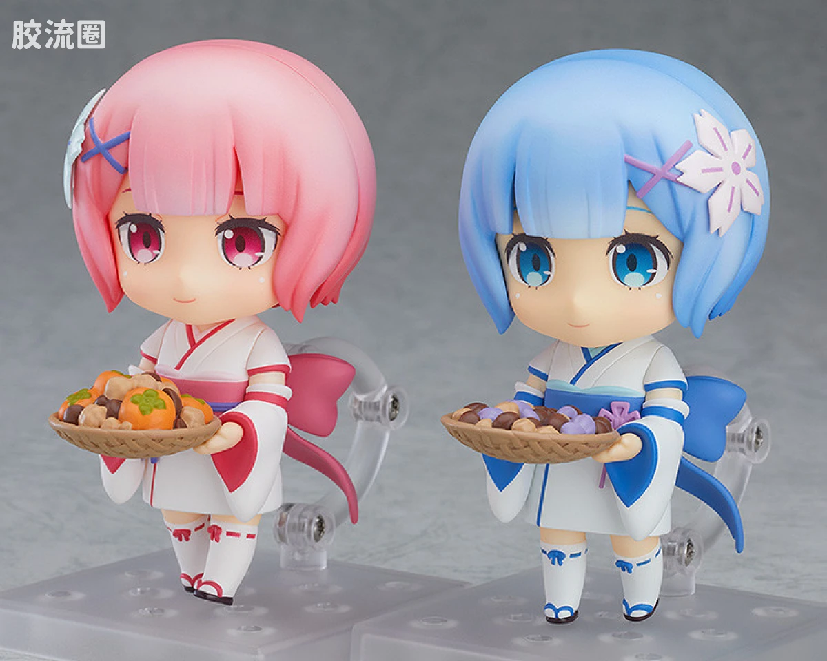 Nendoroid(粘土人) 普通版 No.942 拉姆＆雷姆 幼年Ver. - 图片
