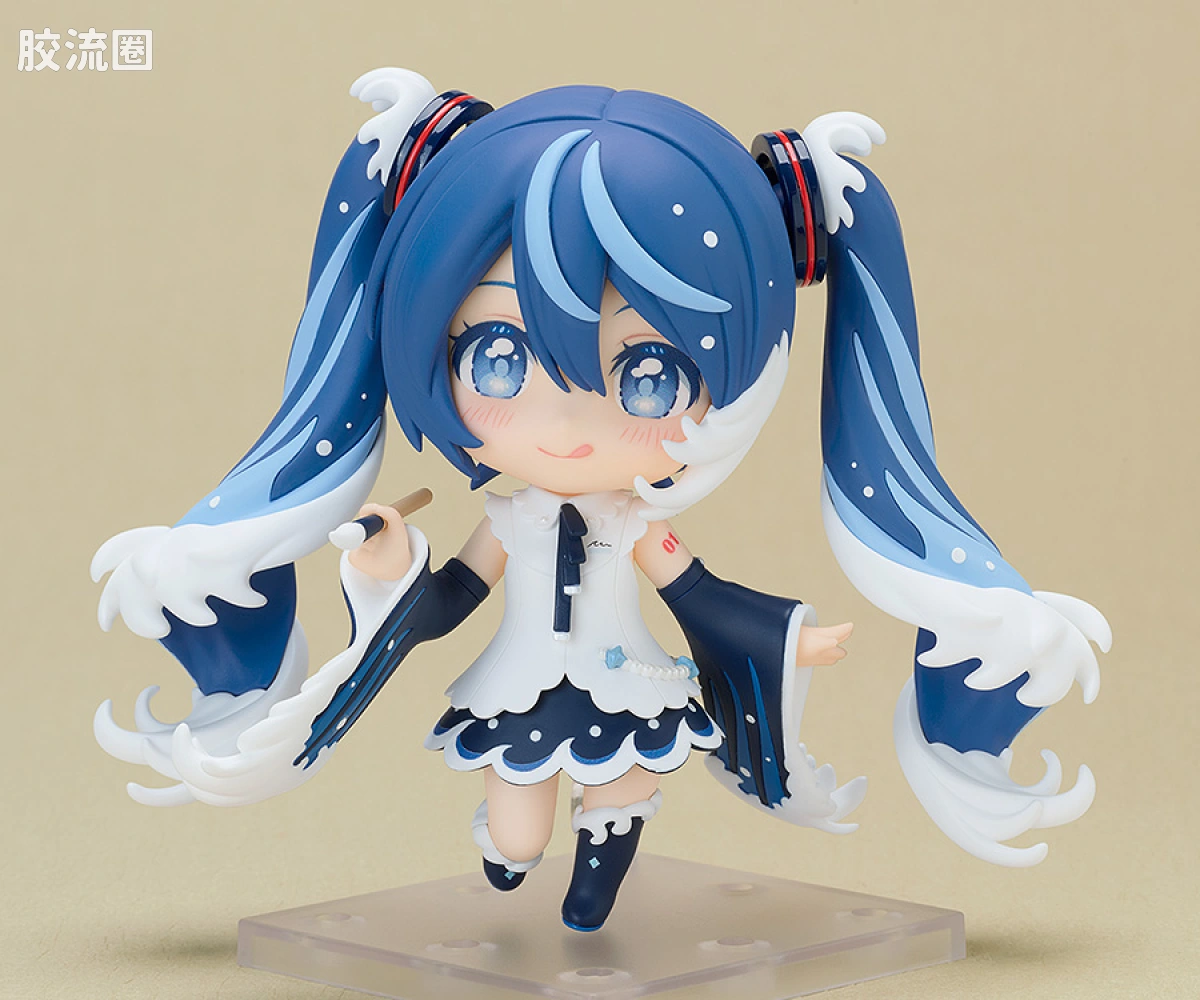 Nendoroid(粘土人) 普通版 3145 初音未来 葛饰北斋联名Ver.（Rella） - 图片
