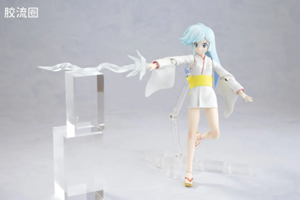 ふるプニっ！FixAtion系列 可动手办 限定版 多罗罗隆 炎魔君 梅拉梅拉 雪子姬 限定透明发版 - 图片