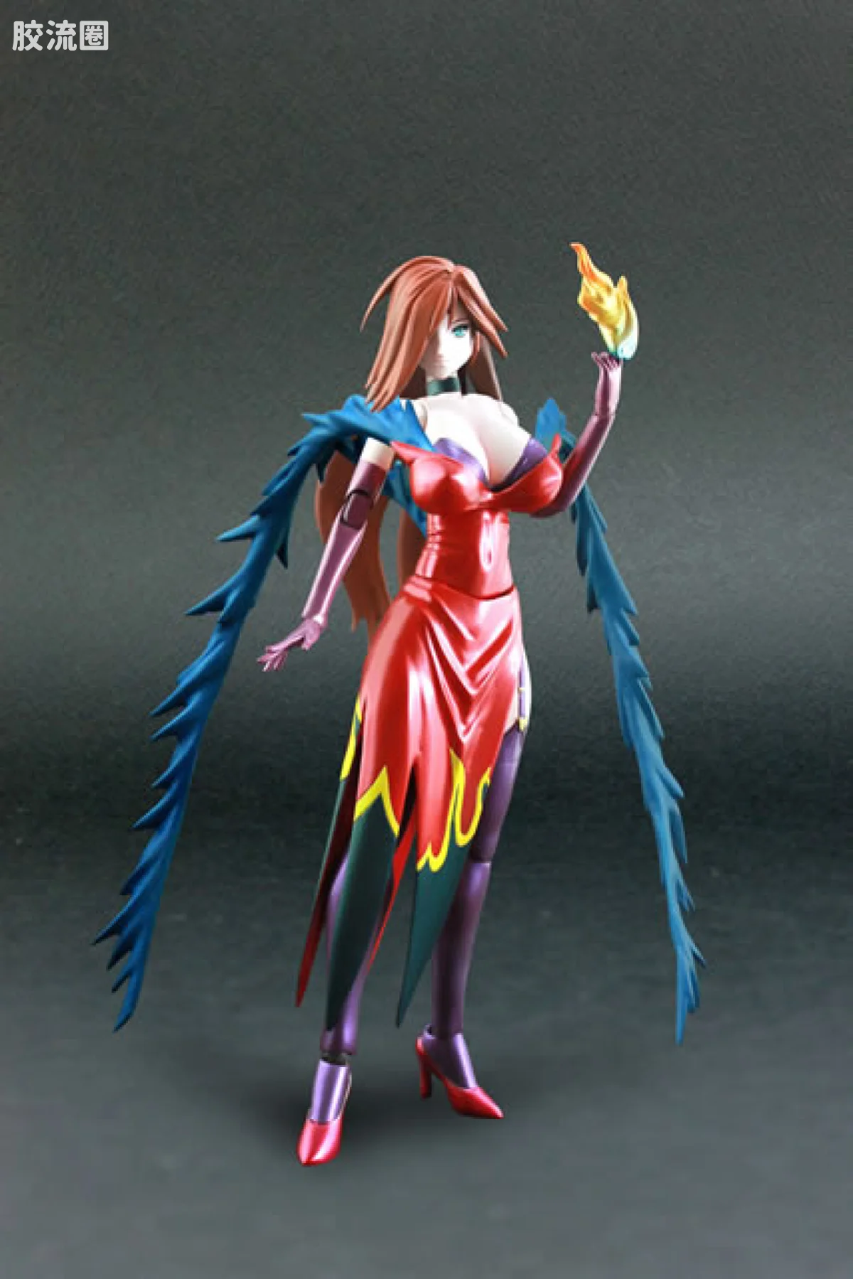 ふるプニっ！FixAtion系列 可动手办 限定版 女王之刃 美丽的斗士们 尼克斯 宫泽模型限定版 - 图片