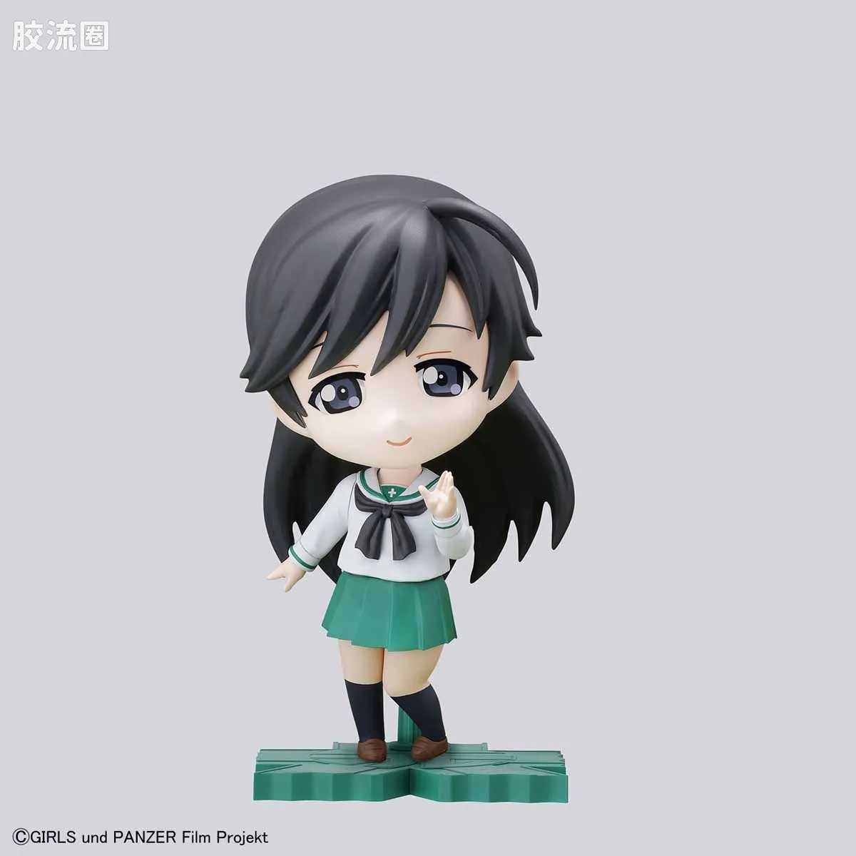 Figure-rise系列&其它万代人形拼装综合 Petiture-Rise 少女与战车 美穗&纱织&华 - 图片