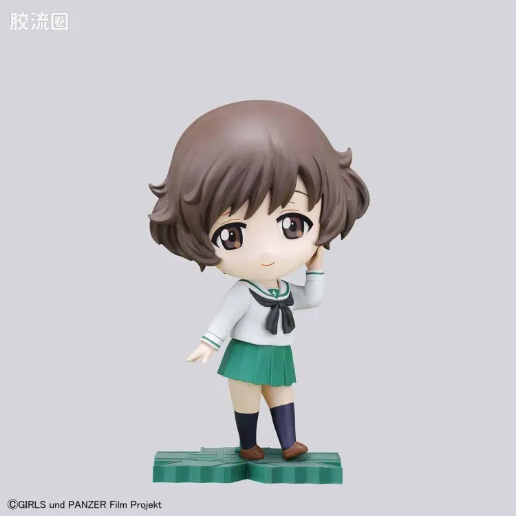 Figure-rise系列&其它万代人形拼装综合 Petiture-Rise 少女与战车 由花里&麻子 - 图片