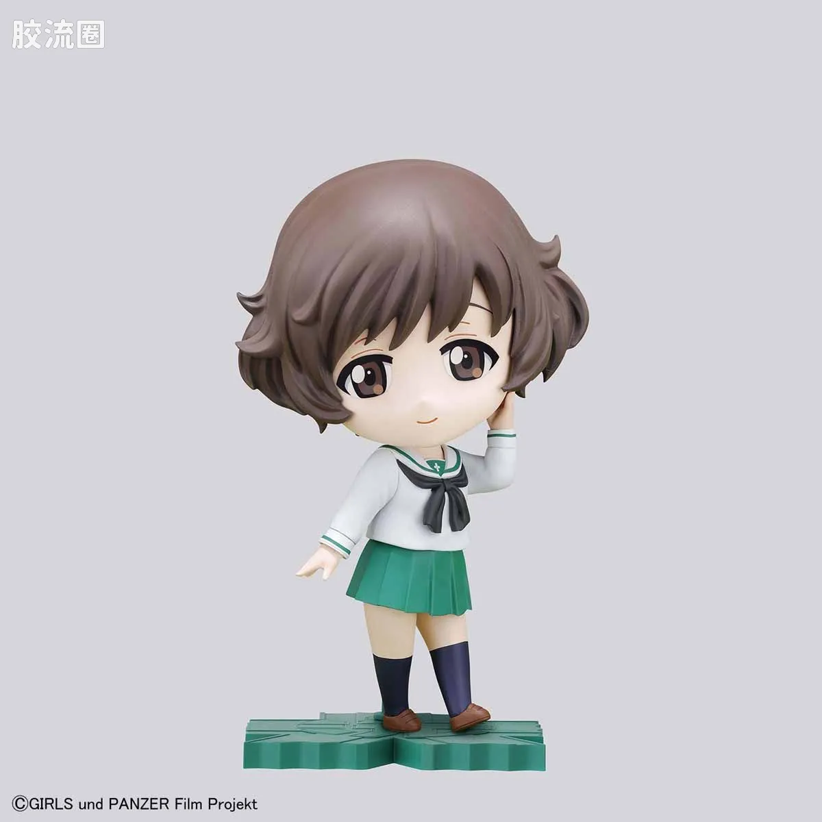 Figure-rise系列&其它万代人形拼装综合 Petiture-Rise 少女与战车 由花里&麻子 - 图片